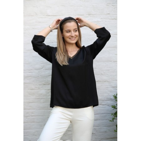 Zijde blouse Haylee