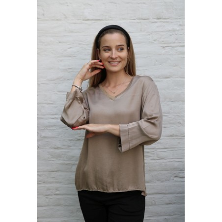 Zijde blouse Haylee