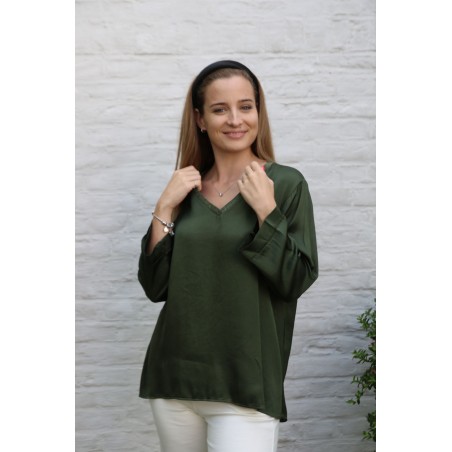 Zijde blouse Haylee