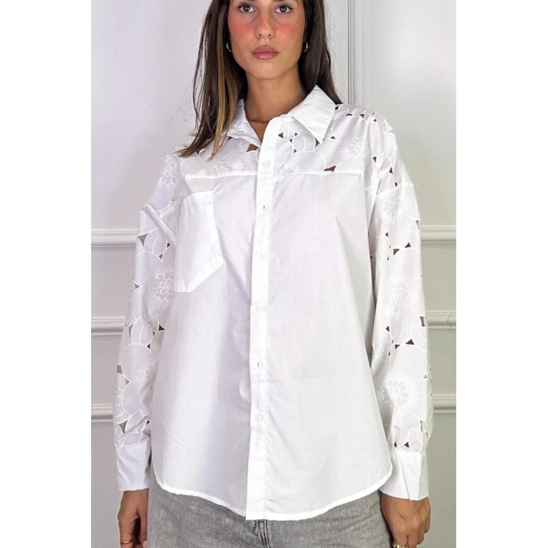 Geborduurde blouse Goya