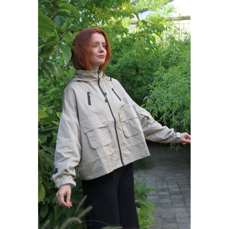 Jacket Gerbert ritsen en kap