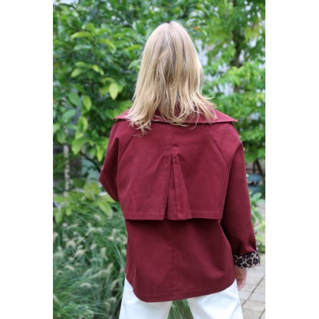 Jacket Geraldine grote kraag