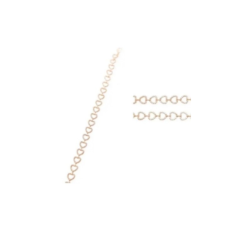 Tailleketting Giandrino strass