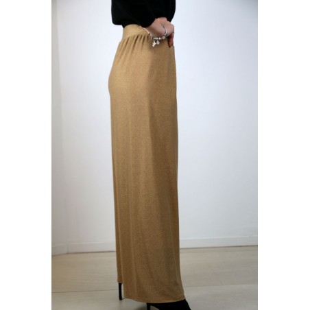 Lurex flare broek Gianey