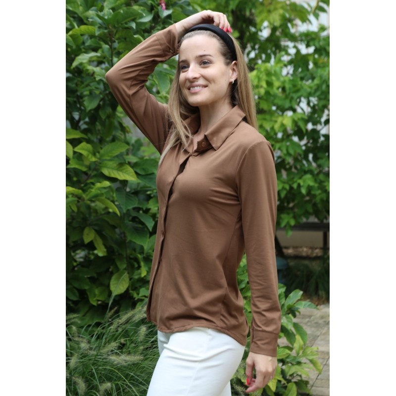 Blouse Hendrina polokraag