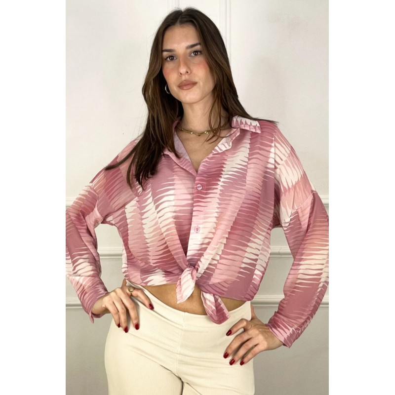 Blouse abstracte bergen Kim