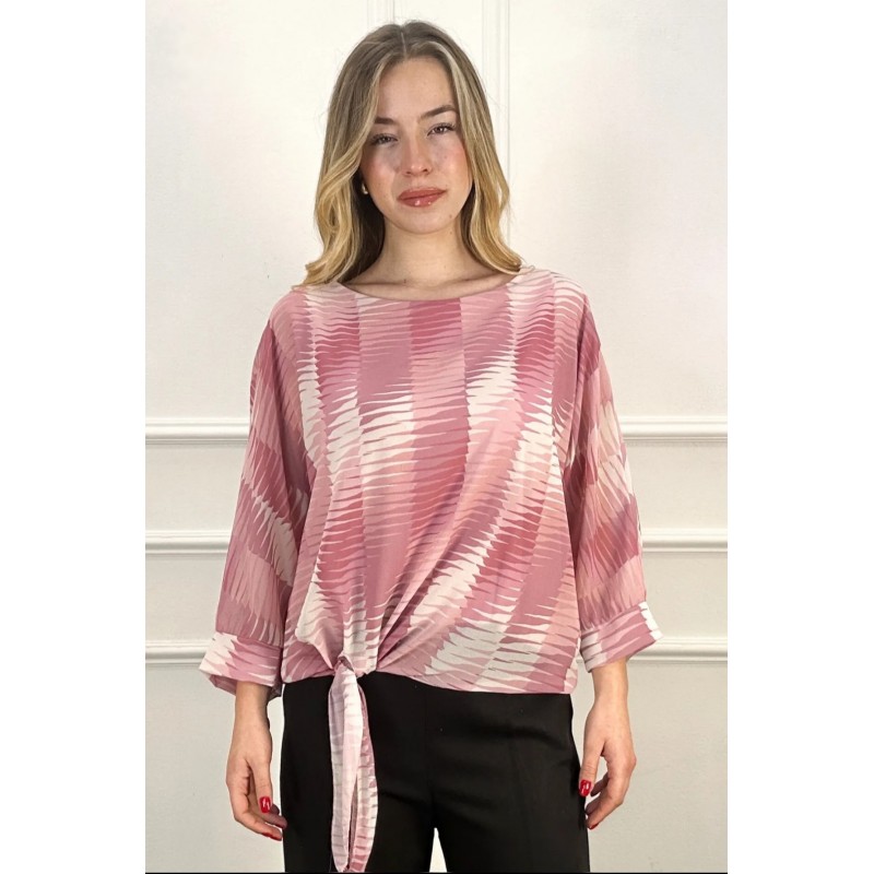 Blouse abstracte bergen Kyra