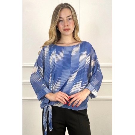 Blouse abstracte bergen Kyra