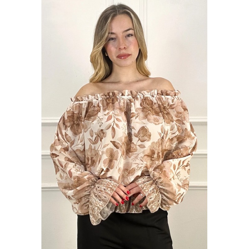 Gebloemde blouse Jayden