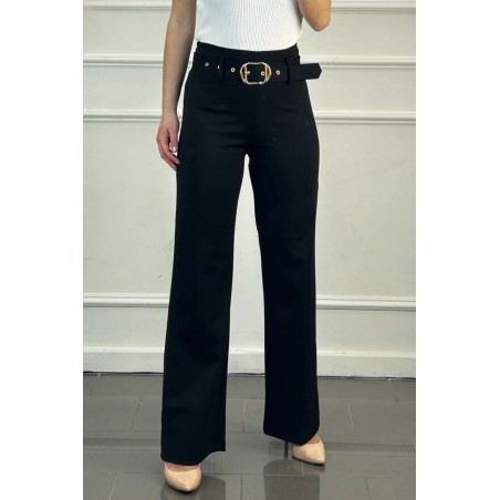 Broek Jennifer hoge taille