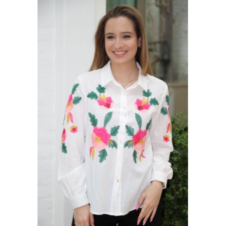 Geborduurde blouse Klaudia