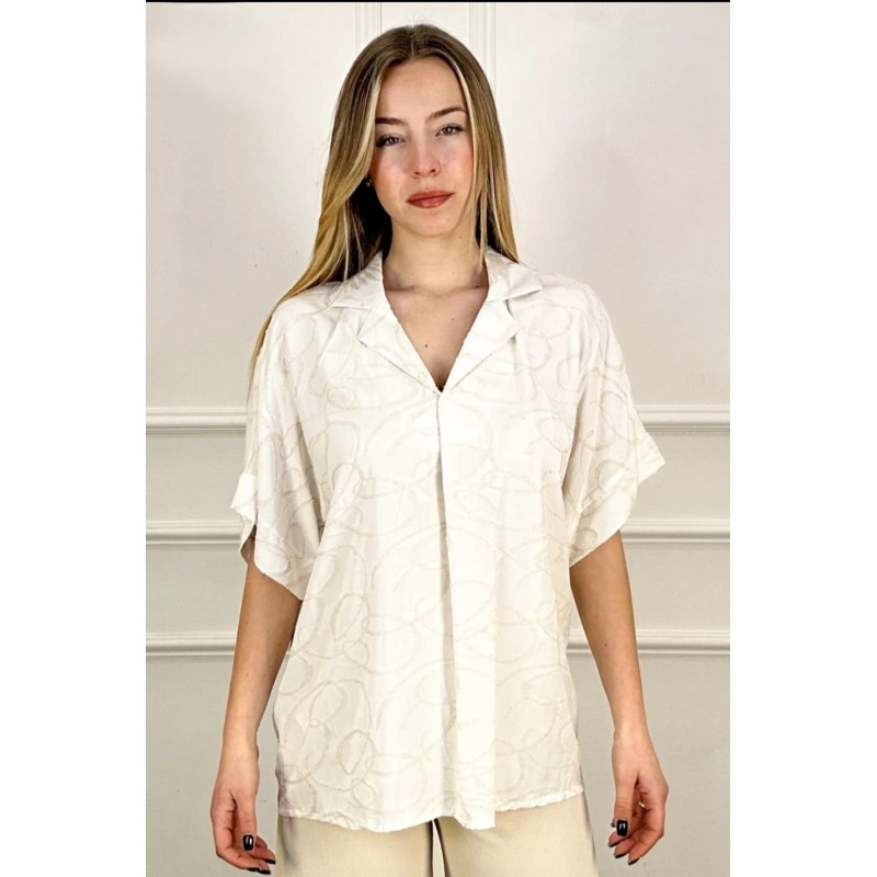 Blouse Jorg ovale damast