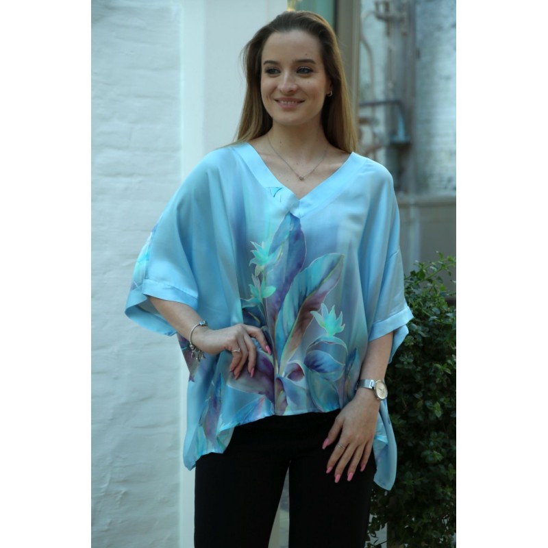 Blouse Kristy tropische bloem