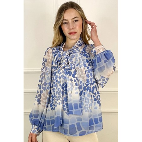 Blouse Jacoba jabotkraag