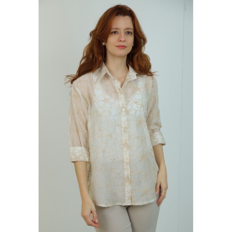 Transparante blouse Kaylin