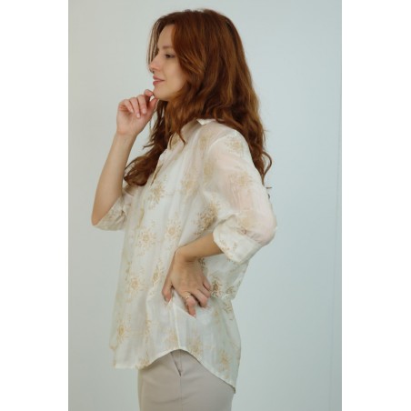 Transparante blouse Kaitlyn